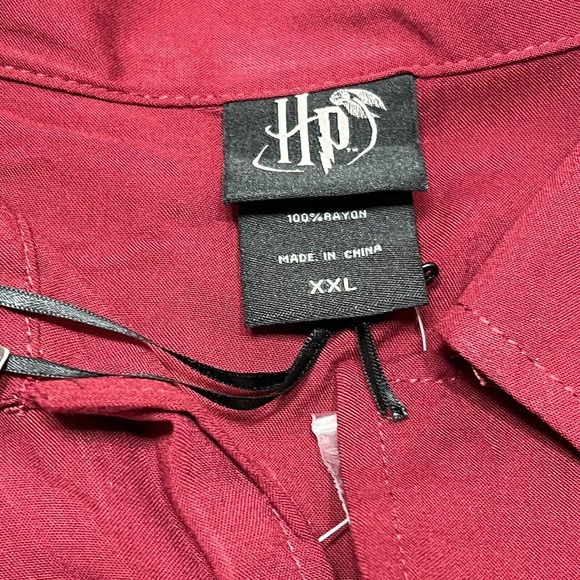 HARRY POTTER THE LEAKY CAULDRON MENS BUTTON DOWN SHIRT SIZE XXL - Picture 6 of 8